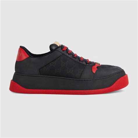 gucci common high gg trainers|Gucci screener shoes.